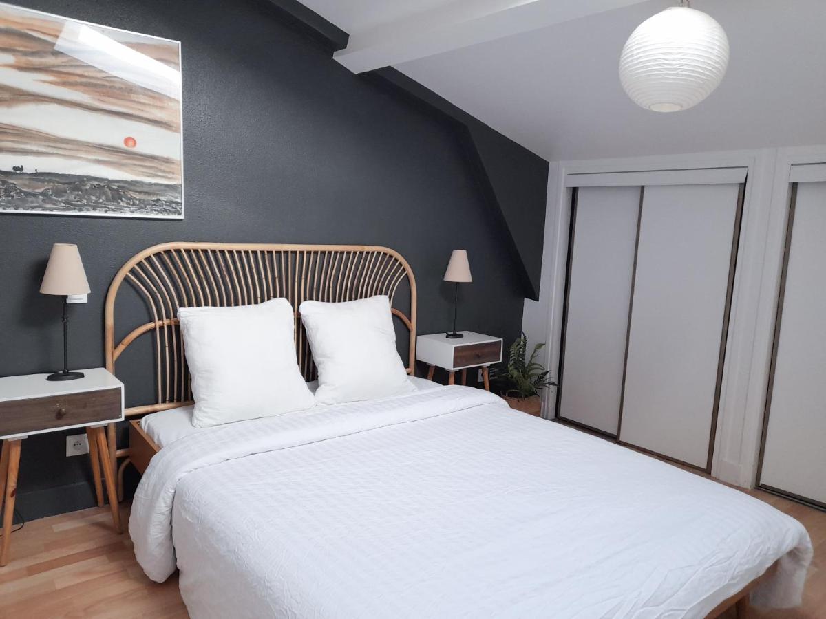 Duplex Lumineux Avec Bureau Separe Dans Le Centre Apartment Bordeaux Exterior photo